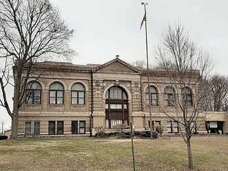facade of the eastern area public library